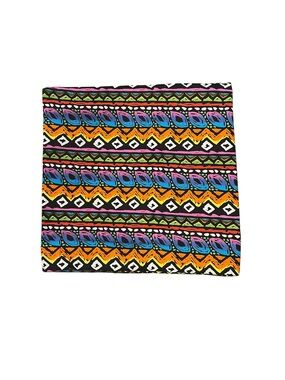 Vibrant Bold Geometric Pattern Multicolored Palette Fabric 145”x44.5” (4 yards)